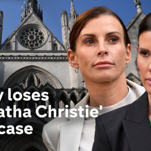 Wagatha Christie: Rebekah Vardy loses libel case against Coleen Rooney