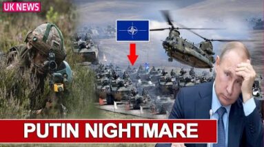 Putin won't be happy about this:Nato Army is showing its strength next to the Russian border
