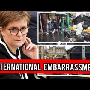 'International embarrassment! Sturgeon savaged as overflowing rubbish piles up on streets