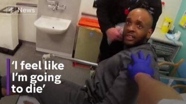 Family accuses medics of treating arrested man ‘like he was pretending’ before death