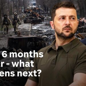 What does the future hold for Ukraine after 6 months of war with Russia?