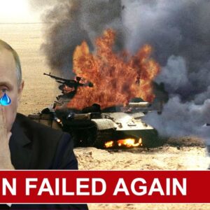 The tank team continued to be shot down. Putin is running out of weapons.