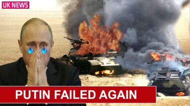 The tank team continued to be shot down. Putin is running out of weapons.