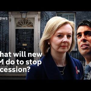 Liz Truss and Rishi Sunak clash over how to prevent a recession