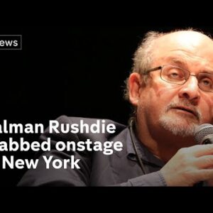 Salman Rushdie: Author stabbed at event in New York state