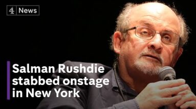 Salman Rushdie: Author stabbed at event in New York state
