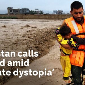 Pakistan declares 'climate catastrophe' after flooding kills over a thousand