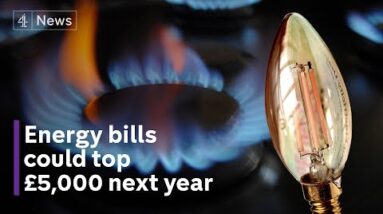 UK energy bills 'to top £5,000 in April'