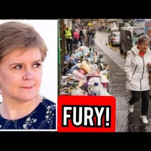 Fury as Sturgeon's own home has bins collected while rest of Edinburgh drowns in rubbish