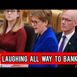 Laughing all way to bank': Sturgeon takes just minutes to twist knife over crisis budget