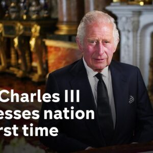 King Charles III addresses the nation for first time after Queen's death