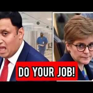 Do your job': Sturgeon savaged over A&E chaos after one Scot endured 84-hour wait