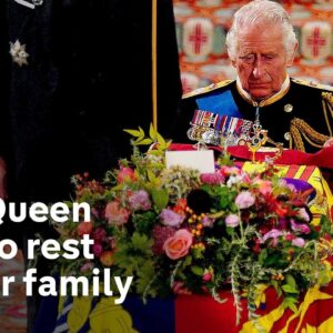 Queen Elizabeth II Funeral: royal family say final goodbye