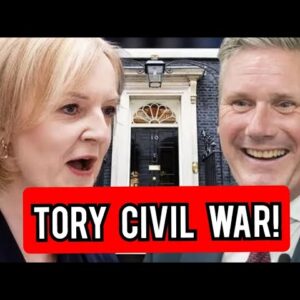 Tory civil war! Truss already has 'huge problem' in fight to deny Starmer keys to No10