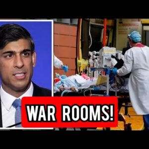 Sunak urged not to 'stick plasters on NHS' as 'war rooms' set up for UK's toughest winter