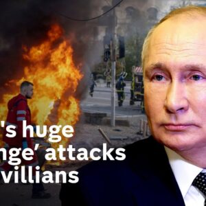 Ukraine war: Putin launches revenge attack on Ukrainian cities