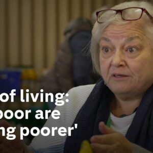 'The poor are getting poorer': How cost of living is impacting those at the bottom