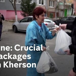 Crucial aid reaches liberated Kherson