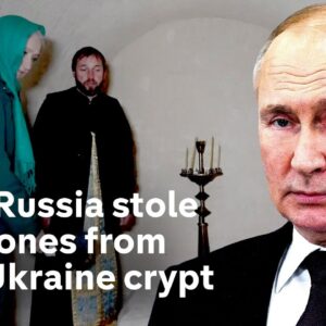 Russian relics taken from Ukraine in cultural “looting spree” by Putin’s army