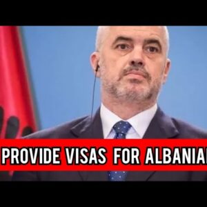 Albania PM tells UK to provide visas to his young people to fix crippling migrant crisis