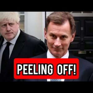 Jeremy Hunt humiliates Boris Johnson after revealing No10 gold wallpaper 'peeling off'