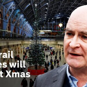 Rail strikes threaten to bring UK to Christmas standstill