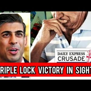 Triple lock victory in sight! Sunak poised to honour pledge as 325,000 back Express rally