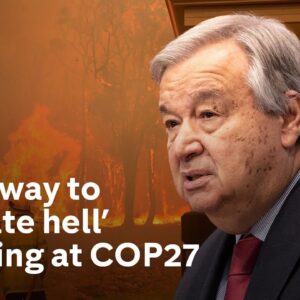 UN says world on ‘highway to climate hell’ at COP27