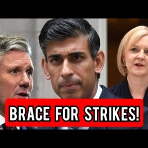 Sunak slashes Starmer's lead in massive swing to Tories as Britons brace for strikes