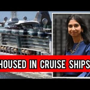 Migrants could be housed in cruise ships under new plans drawn up by Suella Braverman