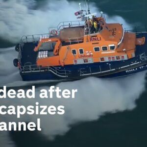 Four dead, 43 rescued after boat capsizes in English Channel