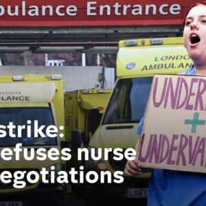 NHS strike: Ministers refuse to negotiate nurses’ pay