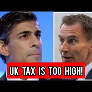 Sunak hit by second revolt in hours as 40 Tory MPs sign letter claiming UK tax is too high