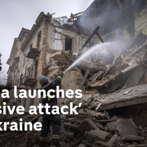 Ukraine war: At least three dead after Russia launches 76 missiles