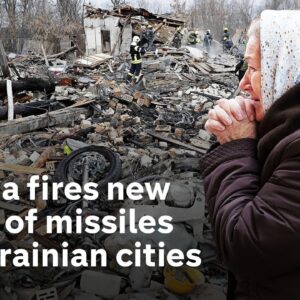 Ukraine war: Russia launches more than 120 missiles in latest attack