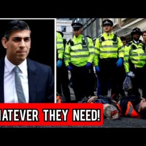 Rishi Sunak promises police 'whatever they need' to crack down on Just Stop Oil