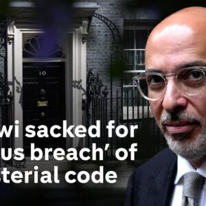 Nadhim Zahawi sacked from government over tax row