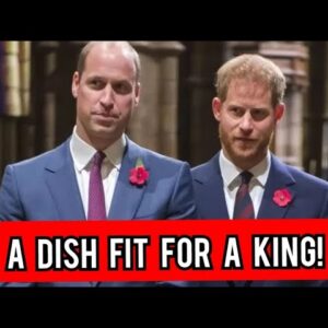 A dish fit for a king’ saw Prince William given extra sausage in blow to ‘spare’ Harry