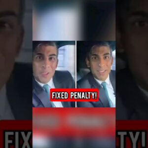 Rishi Sunak gets fixed penalty for not wearing seatbelt in moving car