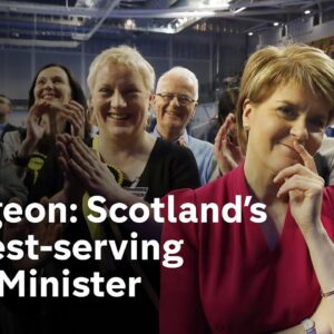 Looking back at Nicola Sturgeon’s career as Scotland's longest-serving First Minister