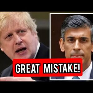 Boris on collision course with Sunak over Brexit bill as he warns PM of 'great mistake'