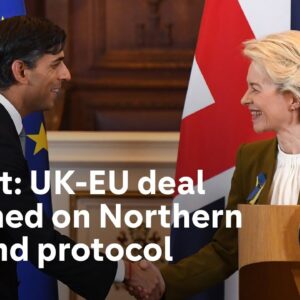 New Brexit deal is “turning point” for Northern Ireland, says Sunak