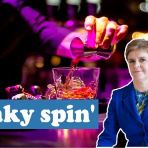 Nicola Sturgeon called out on alcohol minimum pricing success as campaigner questions 'shaky spin'.