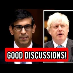 Big boost for Sunak as Boris privately backs his Brexit deal after 'good discussions'