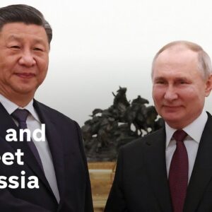 Chinese President visits Putin in Russia