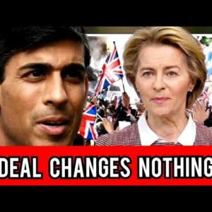 Brexiteer rages at Rishi Sunak's 'false claims' – pinpoints why EU deal changes nothing