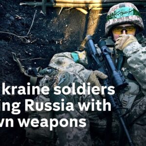 Ukrainian forces refurbishing Russian weapons as battle for Bakhmut rages on