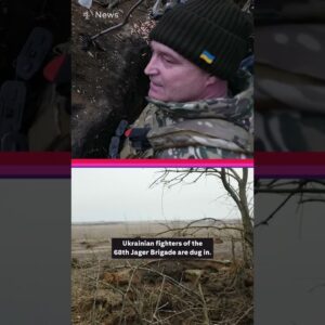 Inside the trenches on Ukraine's front lines