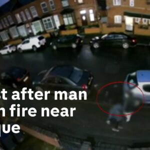 Arrest made after man set on fire as he walked home from mosque in Birmingham