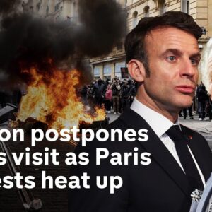 France pension protests: King Charles’s state visit postponed amid unrest